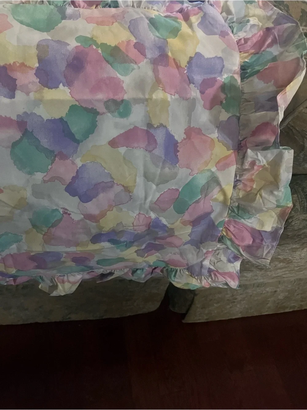Wamsutta Pastel Watercolor standard pillow sham